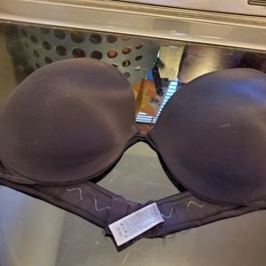 Wonderbra black 36C strapless